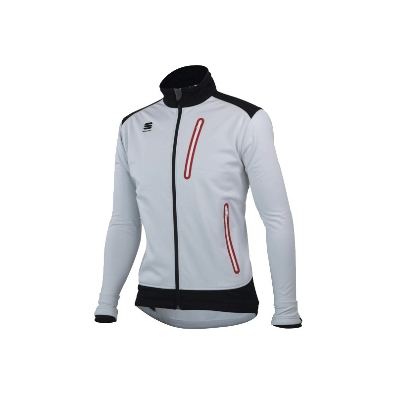Varm jakke Sportful XC Check Softshell Jacket hvit Varm jakke Sportful XC Check Softshell Jacket hvit